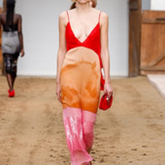 STELLA MCCARTNEY
Sequin-embellished printed silk crepe de chine midi dress - Picture 5 of 5